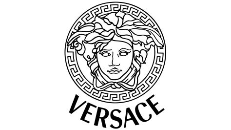 versace logo line